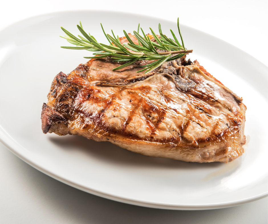 Bone In Chops with Rosemary and Thyme
