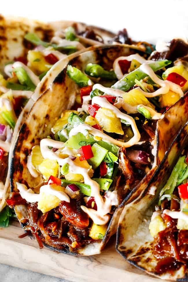 Asian Pork Tacos